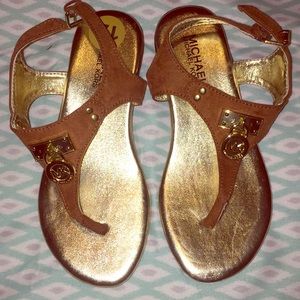 Girls size 12 Michael Kors Sandals NWOT